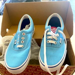 Baby blue Vans